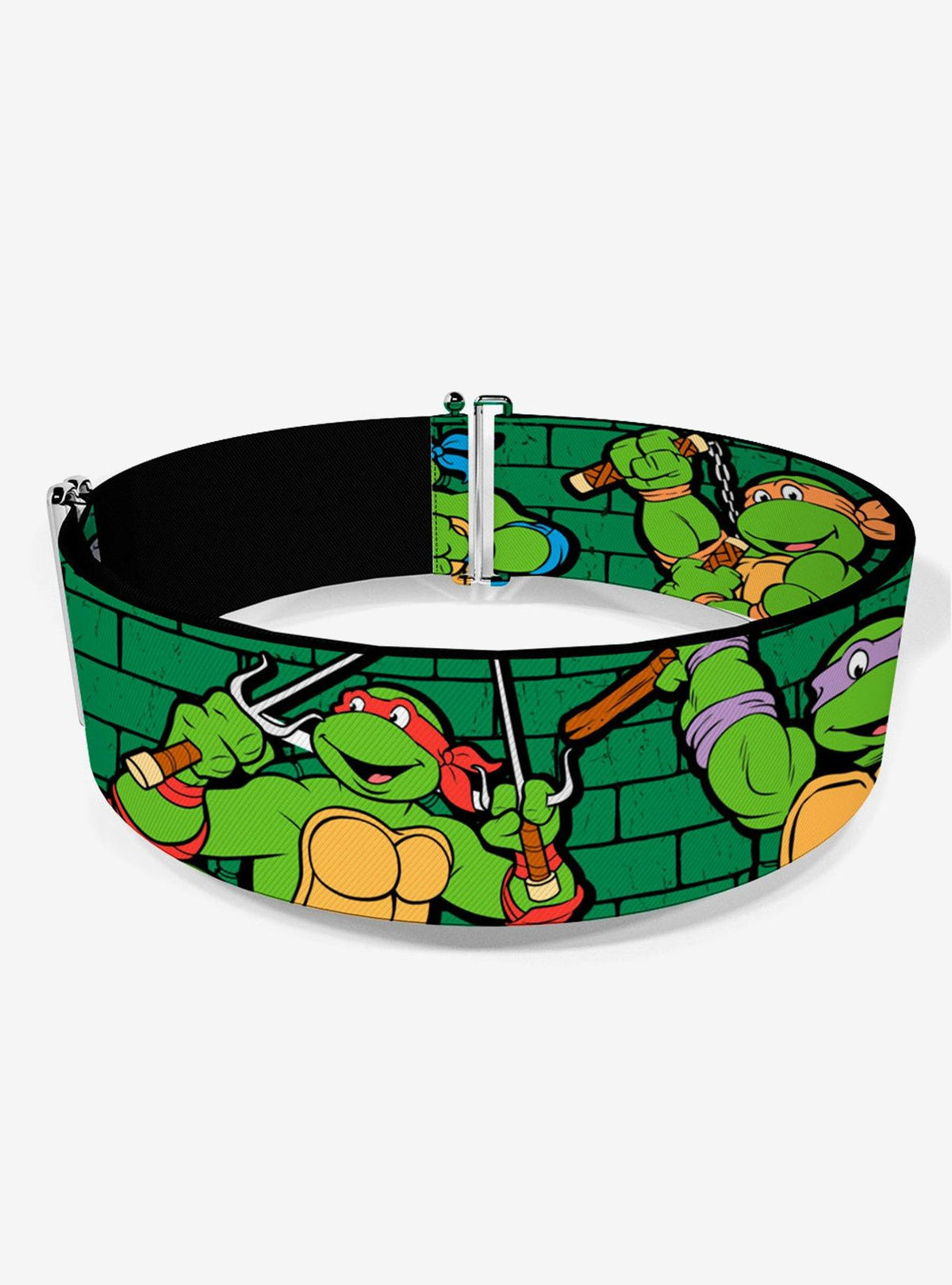 Cinturón Teenage Mutant Ninja Turtles, muro verde