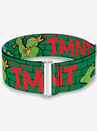 Cinturón Teenage Mutant Ninja Turtles, muro verde