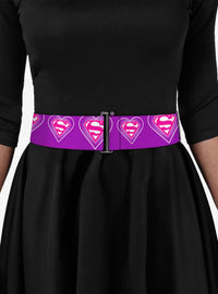 DC Comics Cinturón Elástico de Superman con Corazón