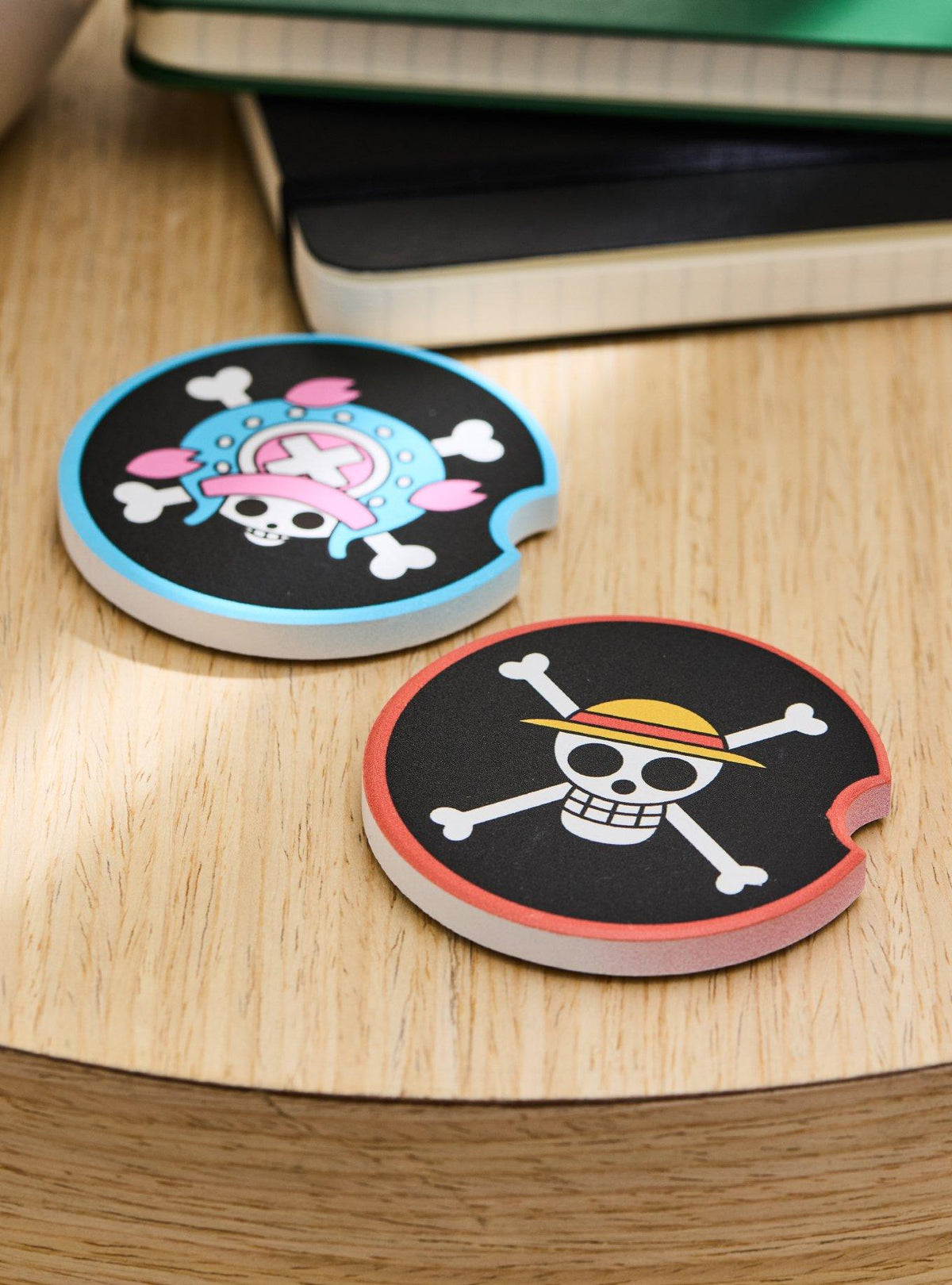 Set de 2 posavasos para auto One Piece