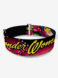 Cinturón elástico Wonder Woman: rosas, fuerza y belleza