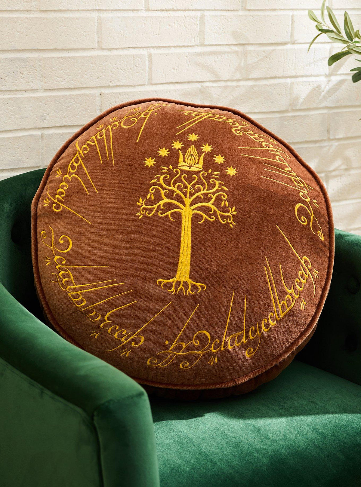 The Lord of the Rings: Cojín redondo Árbol de Gondor