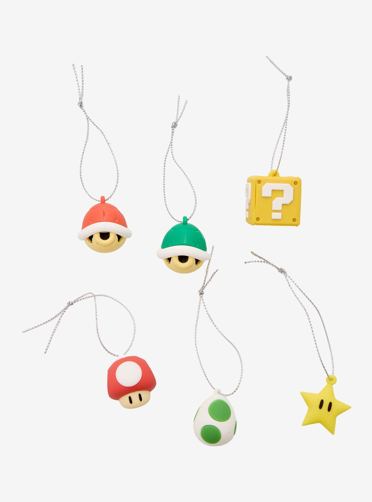 Set de 6 mini adornos de Super Mario