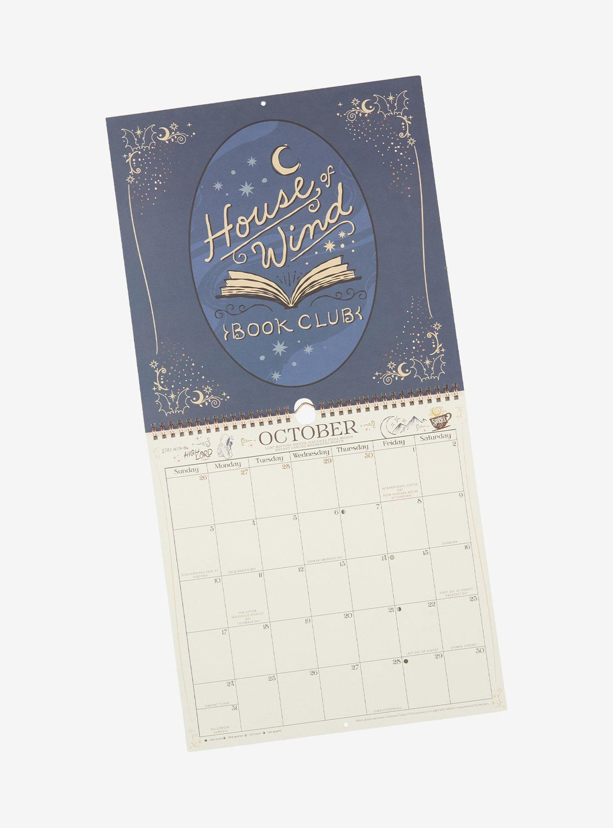 Calendario 2027 de Velaris: A Court of Thorns and Roses