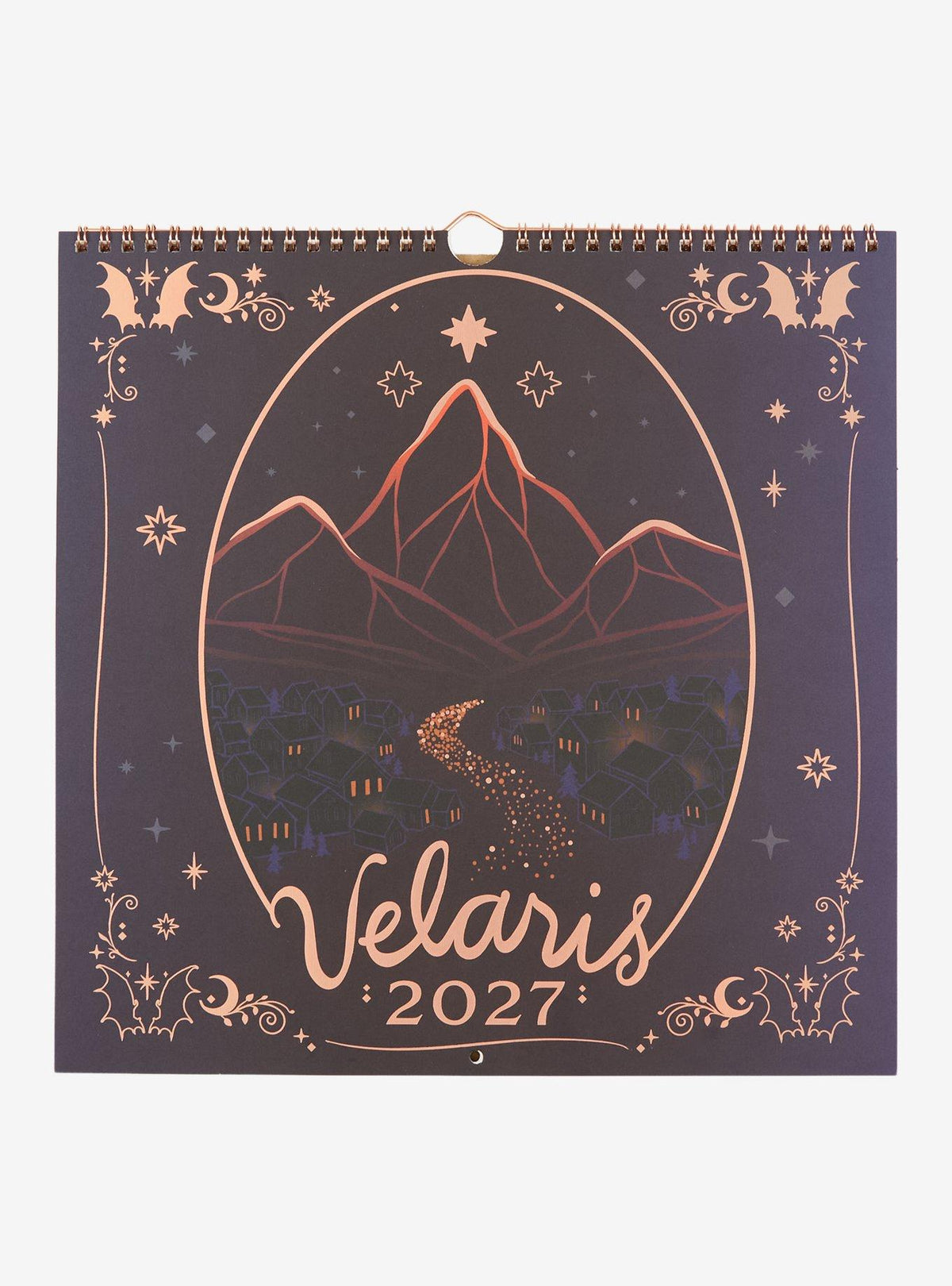 Calendario 2027 de Velaris: A Court of Thorns and Roses