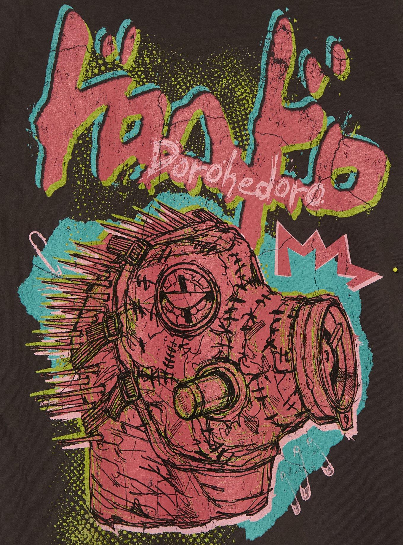 Polera retrato tonal de Caiman de Dorohedoro
