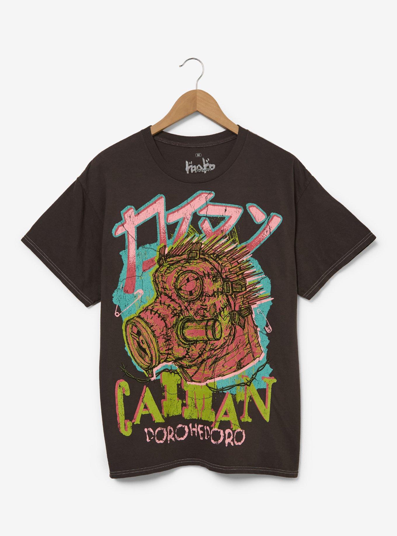 Polera retrato tonal de Caiman de Dorohedoro