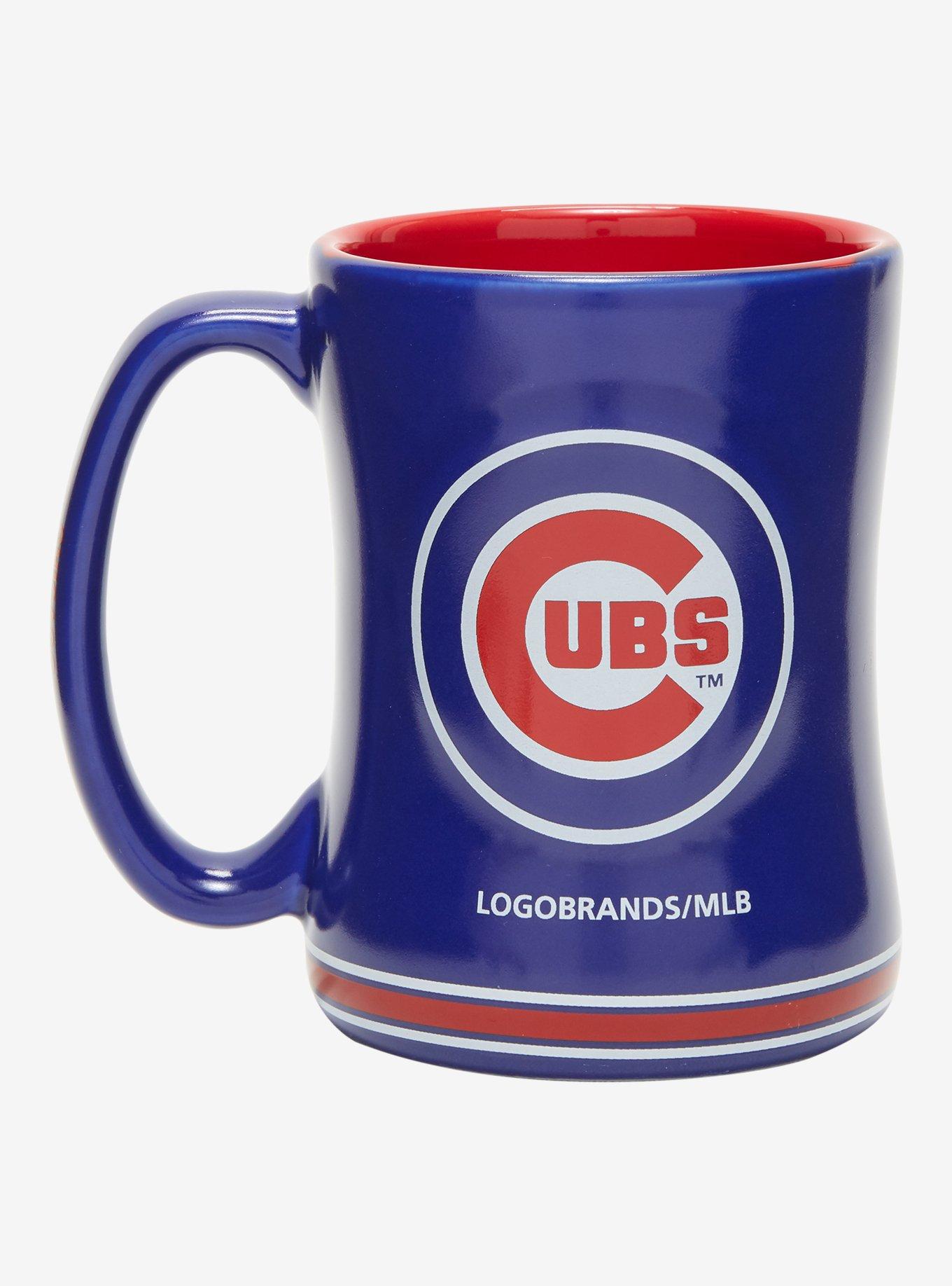 Taza con logo de Chicago Cubs