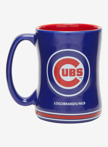 Taza con logo de Chicago Cubs