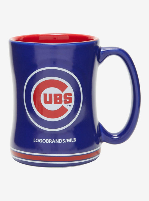 Taza con logo de Chicago Cubs