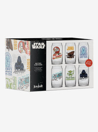 Set de 6 vasos retro Star Wars