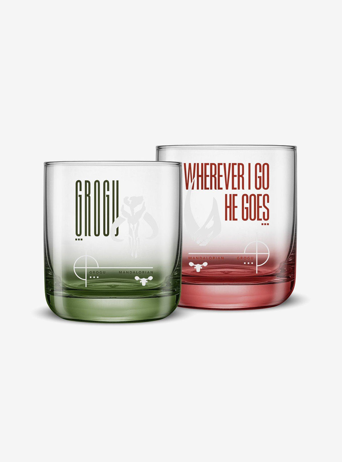 Set de vasos Star Wars: The Mandalorian y Grogu