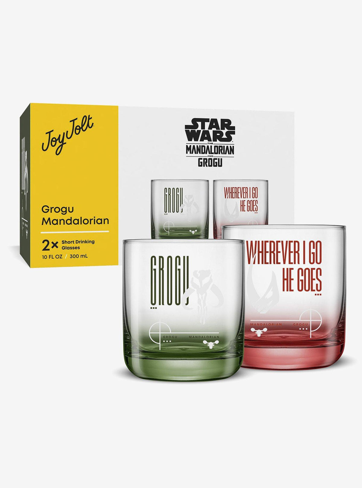 Set de vasos Star Wars: The Mandalorian y Grogu