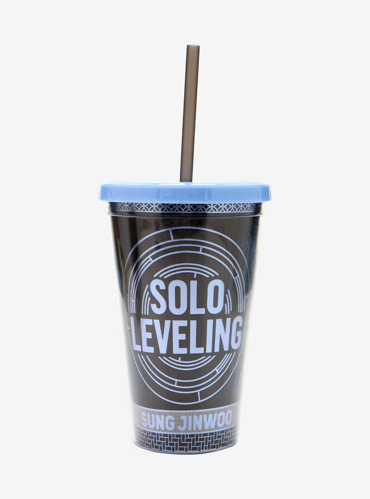 Vaso de viaje acrílico de Solo Leveling con Sung Jinwoo