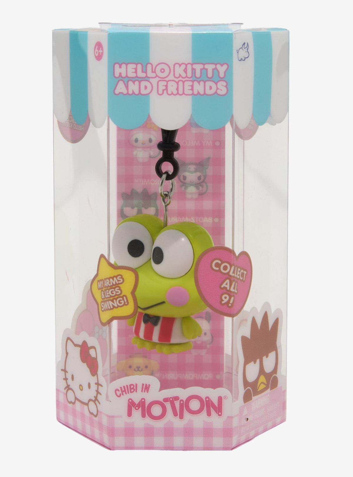 Clip sorpresa para bolso Hello Kitty y amigos