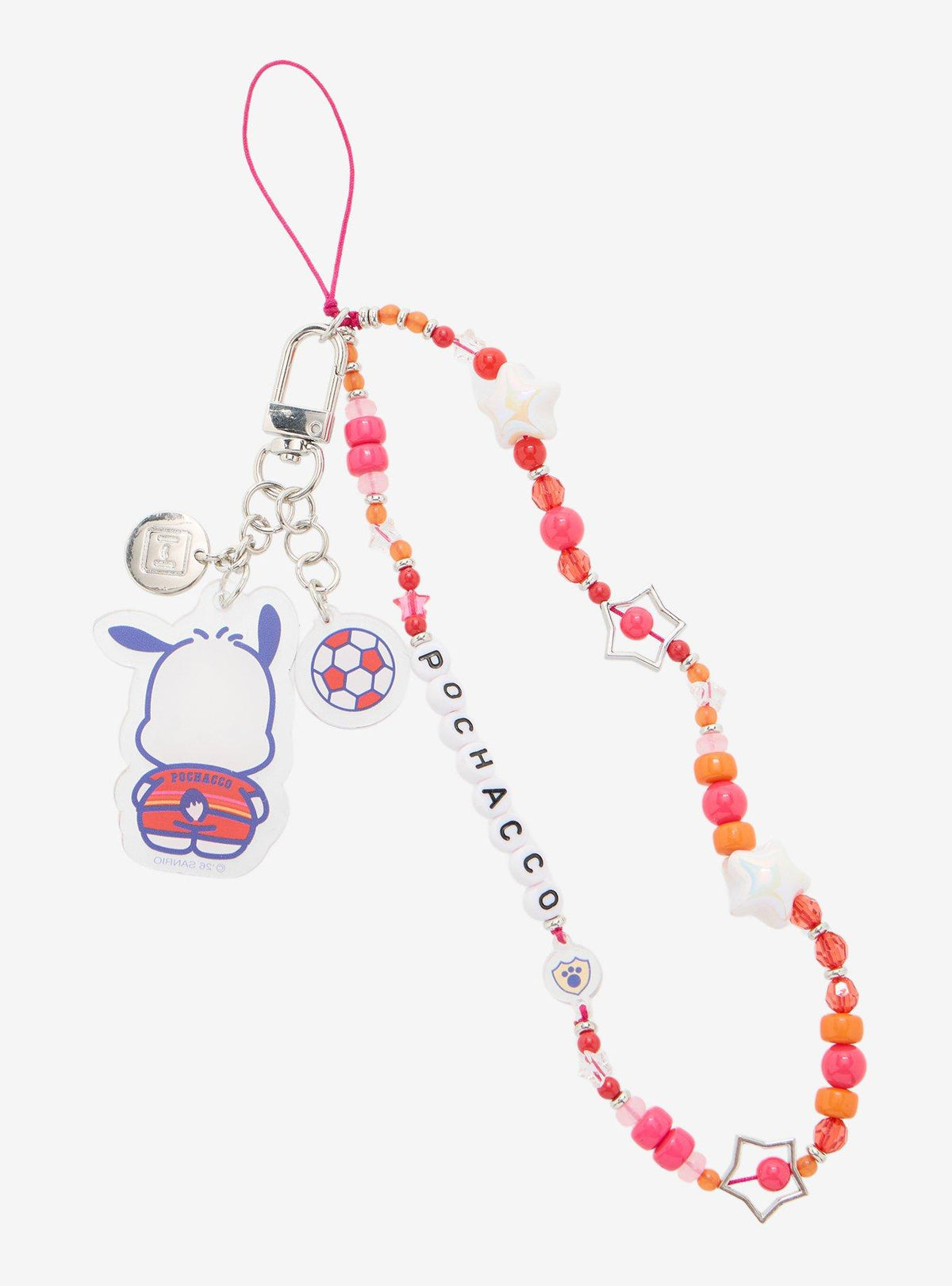 Colgante para celular de Pochacco futbolista