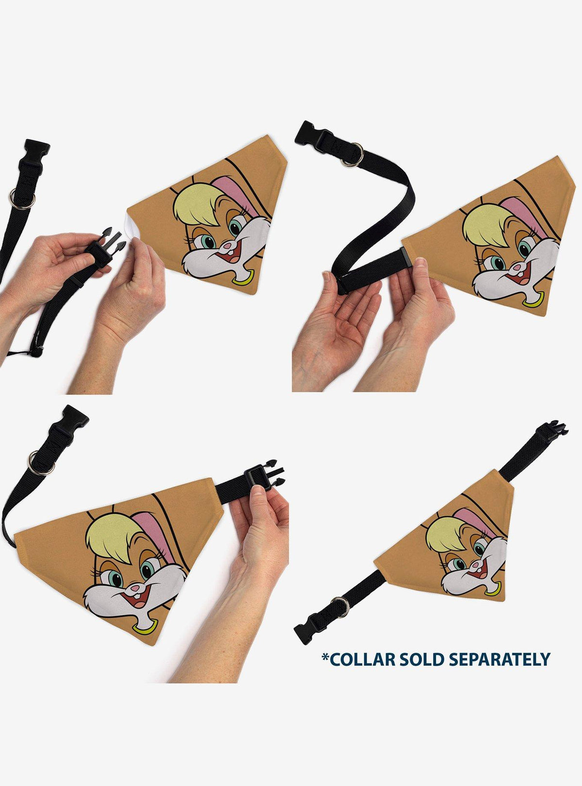 Bandana para mascota Lola Bunny de Looney Tunes