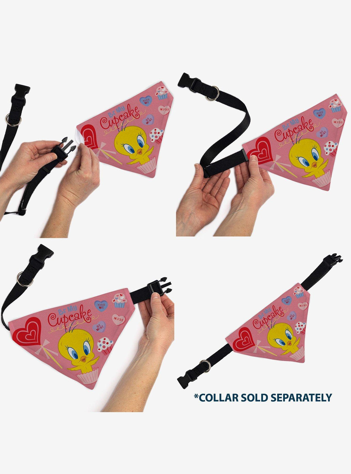 Bandana para mascota Tweety Bird Be My Cupcake
