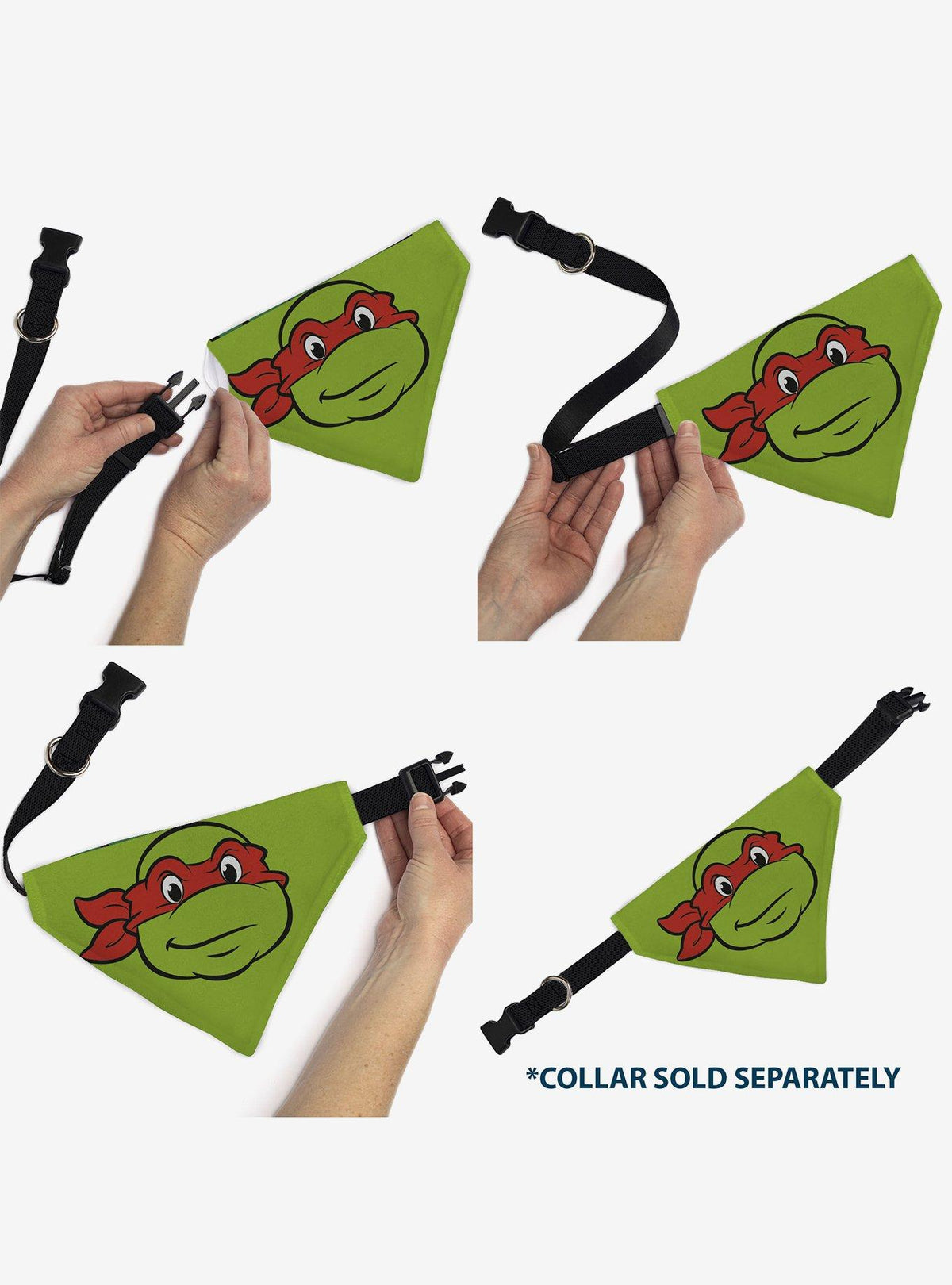 Bandana para mascota de Raphael - Tortugas Ninja