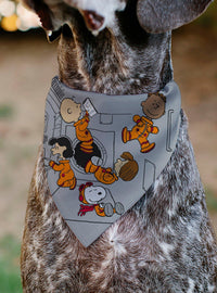 Bandana para mascota Peanuts: astronautas flotantes
