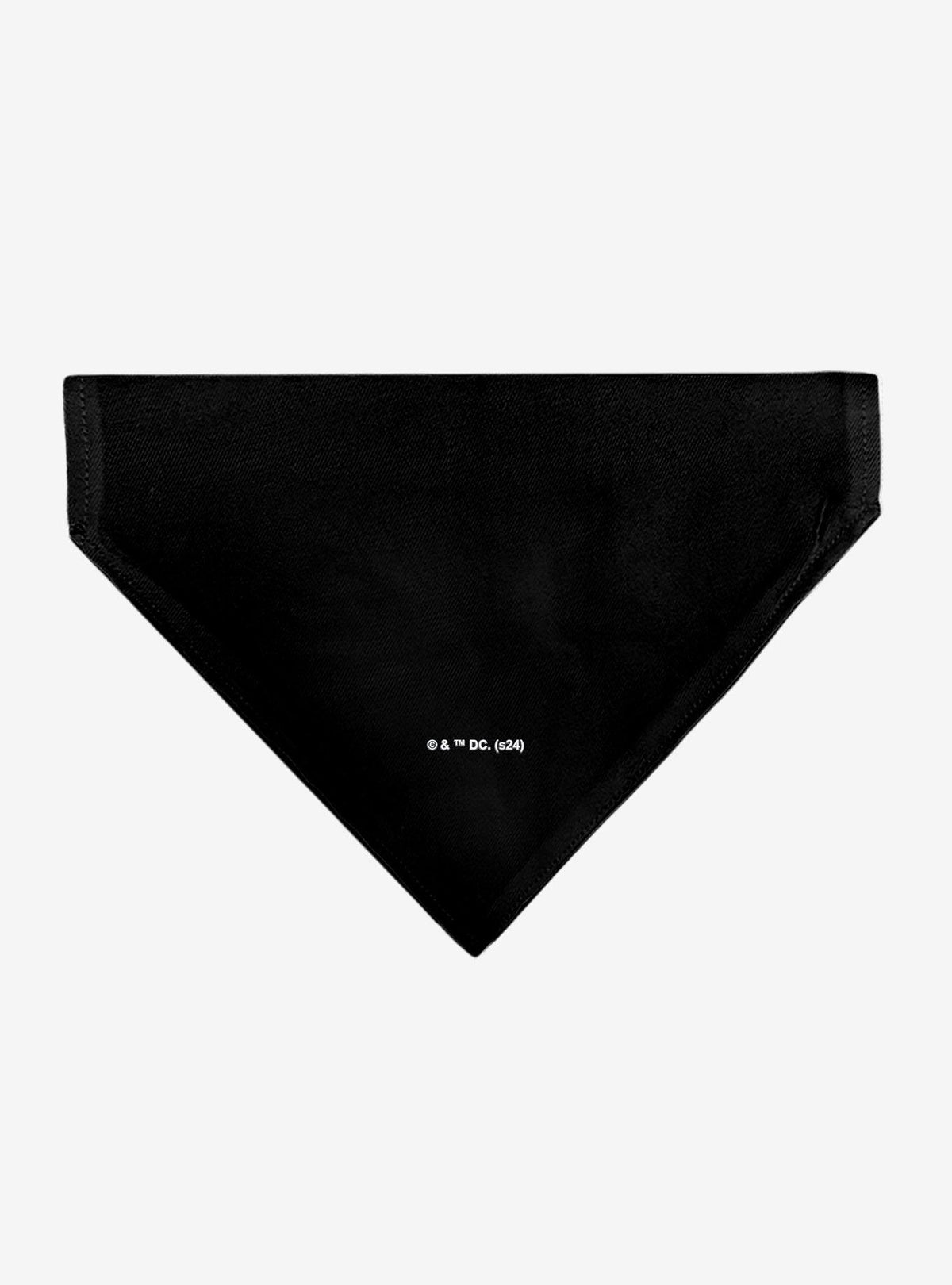 Bandana para mascota Batman con logo de escudo