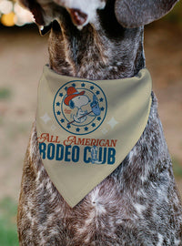 Bandana para mascota Peanuts Snoopy Rodeo Club