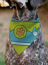 Bandana para mascota Scooby-Doo: logo de la Máquina del Misterio