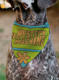 Bandana para mascota Scooby-Doo: logo de la Máquina del Misterio