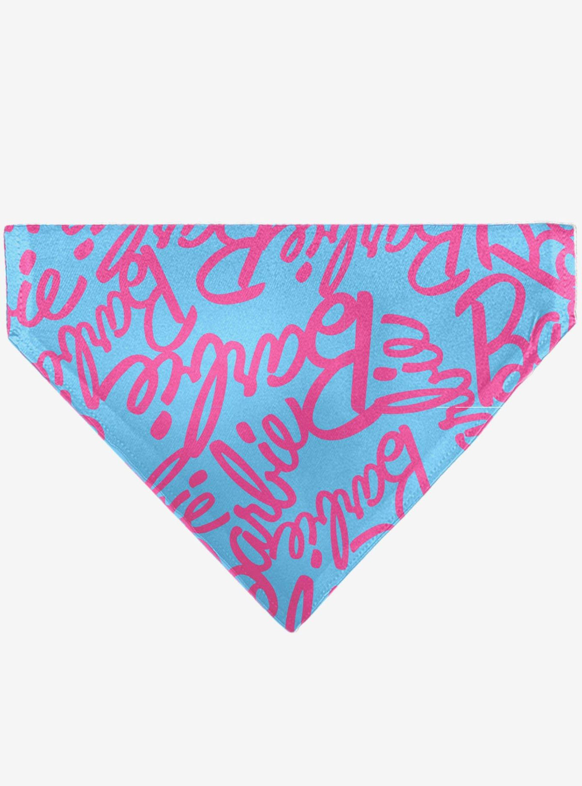 Barbie - Bandana para mascota con diseño de autógrafos
