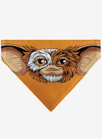 Bandana para mascota Gremlins: rostro de Gizmo y diseño varsity