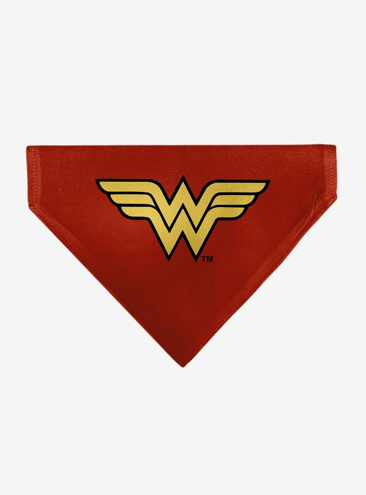 Bandana para perro Wonder Woman con logo WW