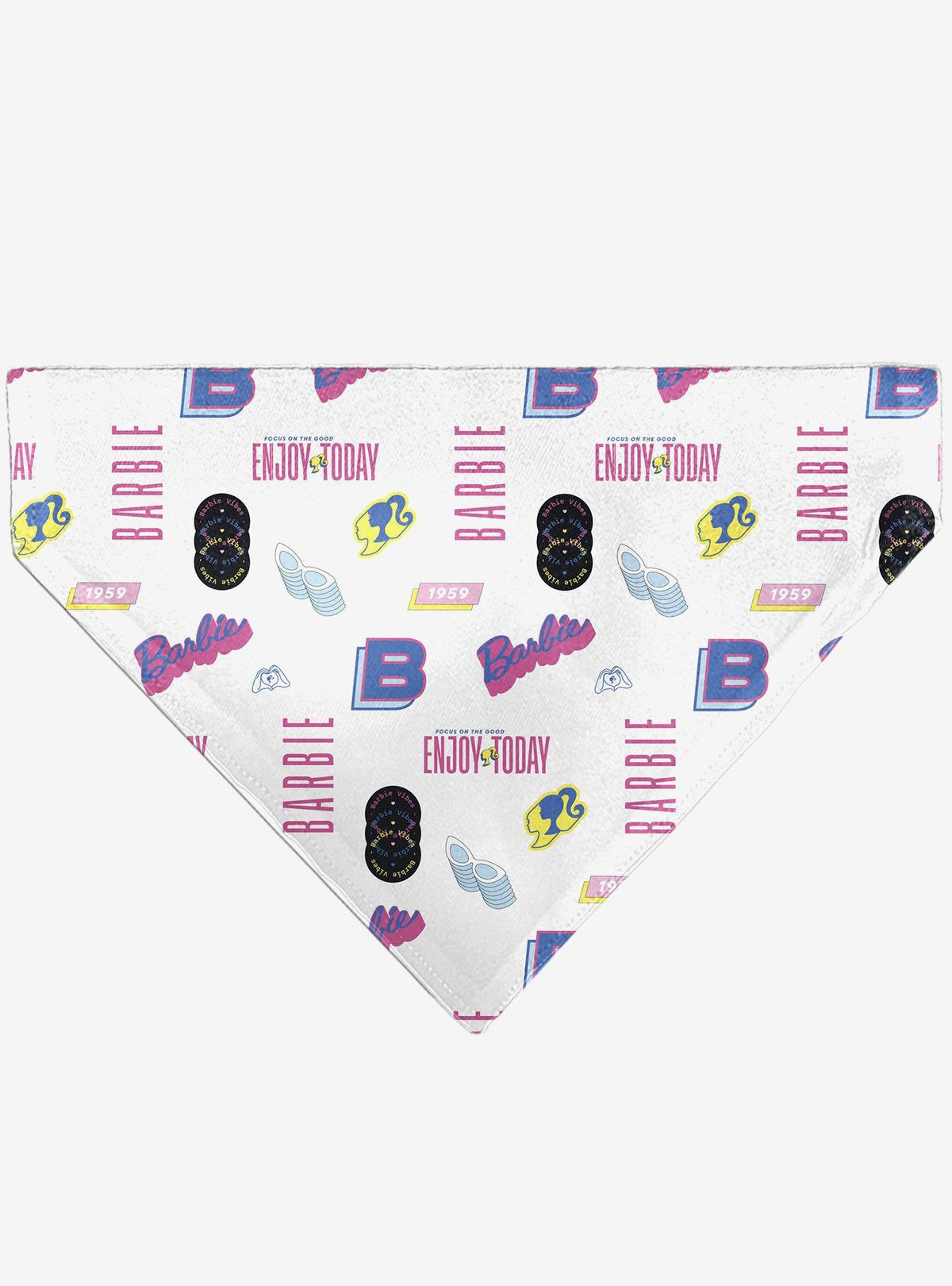 Bandana Barbie Enjoy Today para collar de mascota