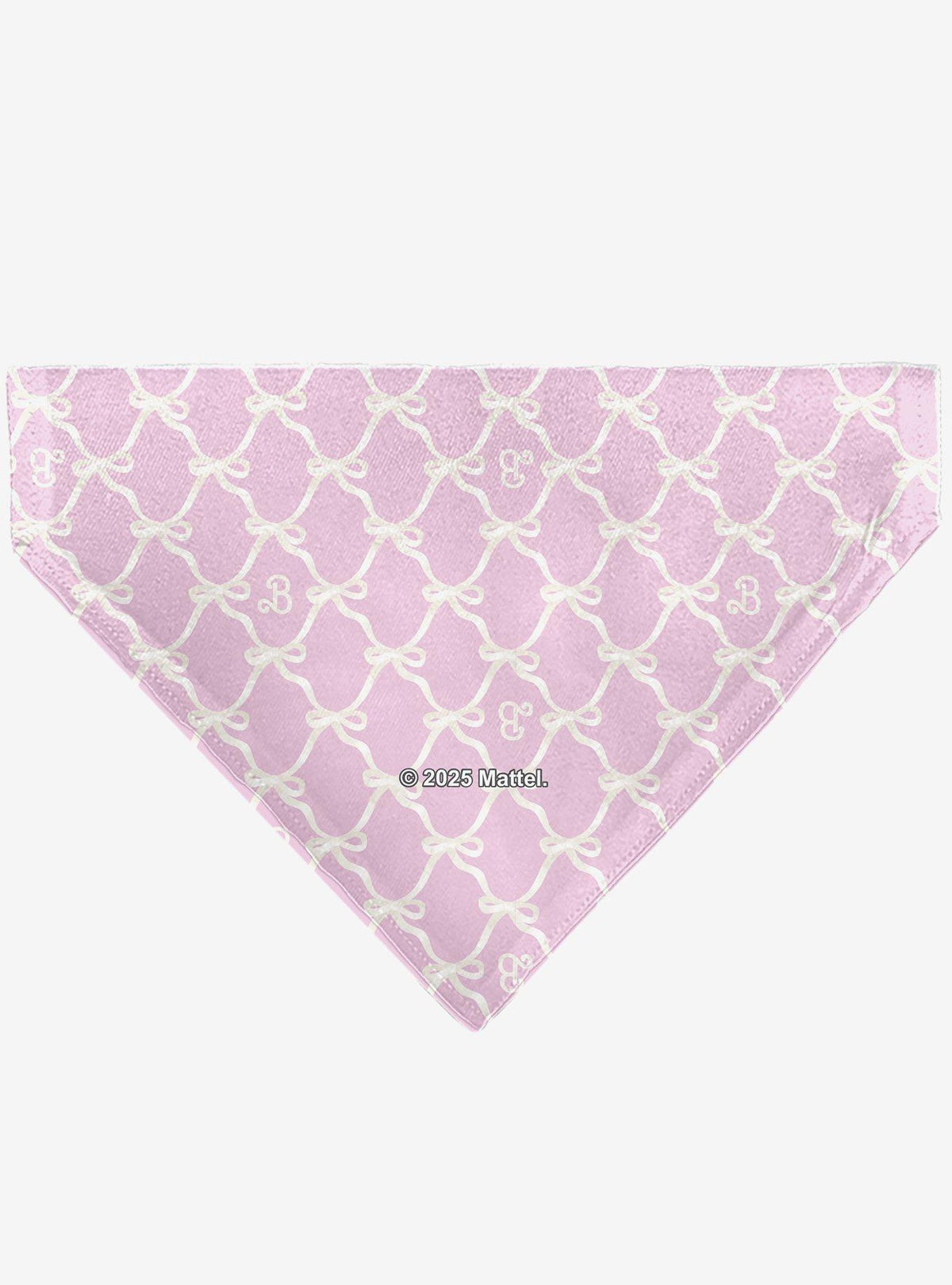 Bandana para mascota Barbie con moño y monograma B