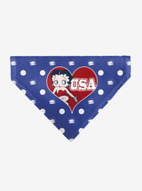 Bandana para mascota Betty Boop con lunares