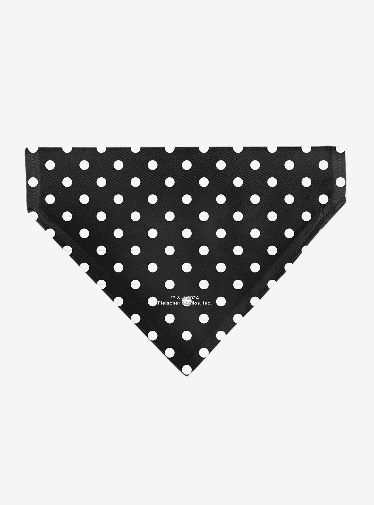 Bandana para mascota Betty Boop Biker Betty con lunares