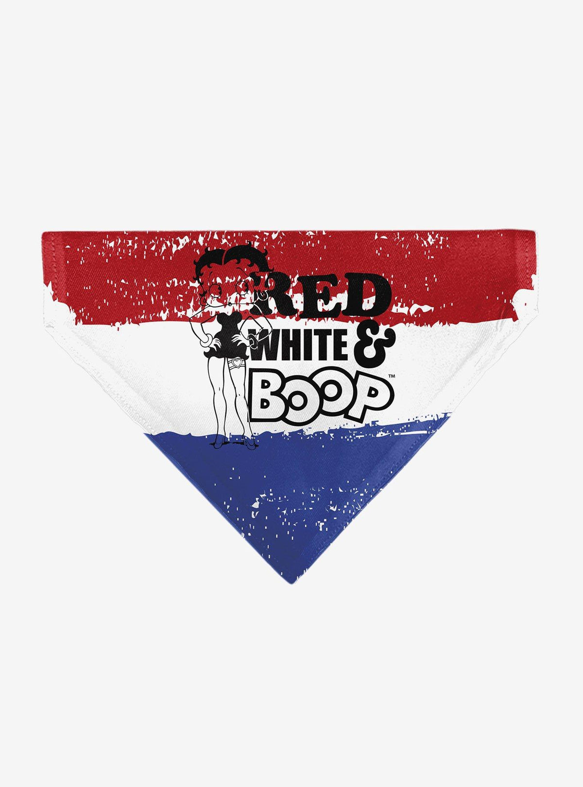 Bandana para mascota Betty Boop a rayas