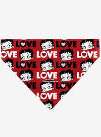 Bandana para mascota Betty Boop Love Text