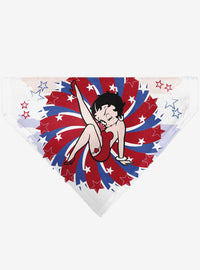 Bandana para mascota Betty Boop en pose de patada