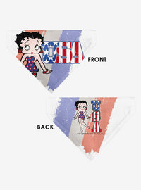 Bandana para mascota Betty Boop Estrellas y franjas