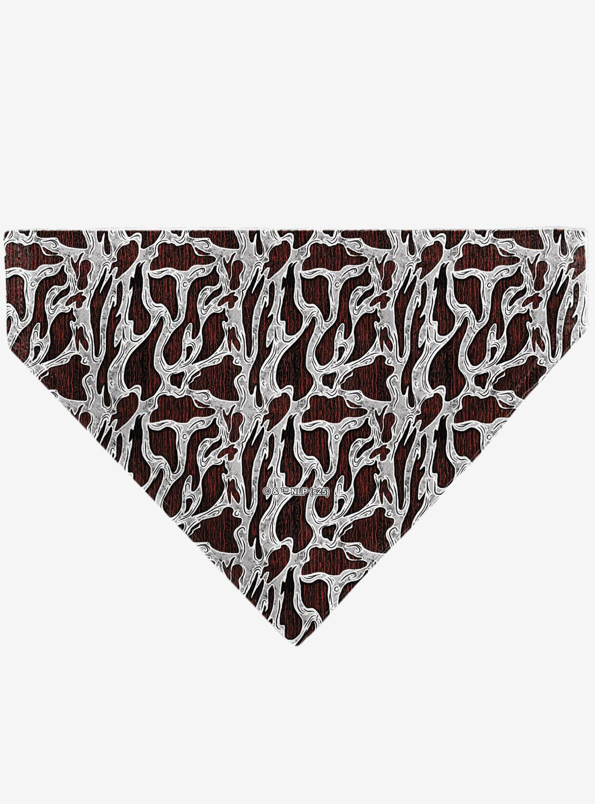 Bandana negra de Freddy para mascota - A Nightmare on Elm Street