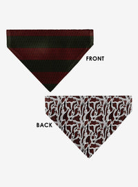 Bandana negra de Freddy para mascota - A Nightmare on Elm Street