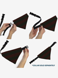 Bandana negra de Freddy para mascota - A Nightmare on Elm Street