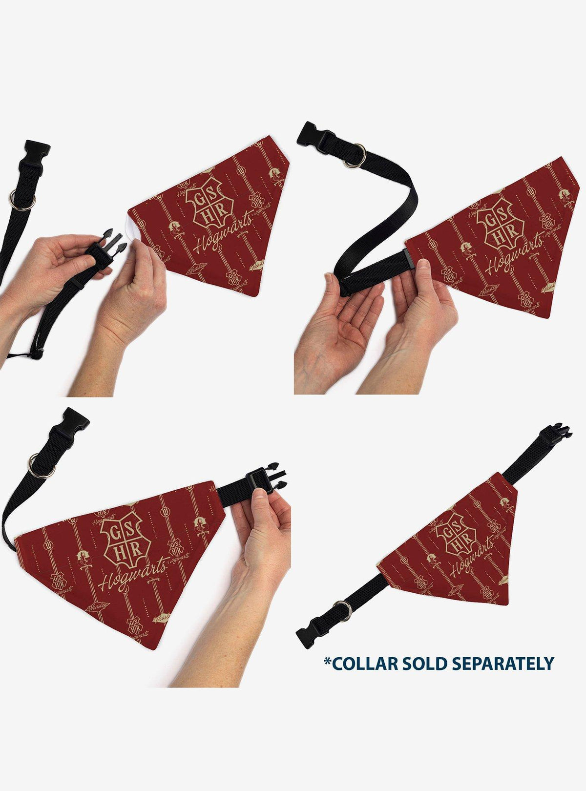 Bandana para mascota Harry Potter Weasley Hogwarts