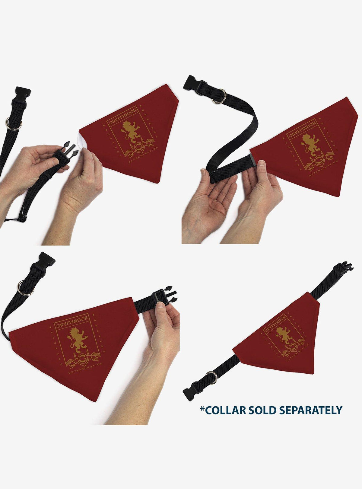 Bandana para mascota Harry Potter Gryffindor