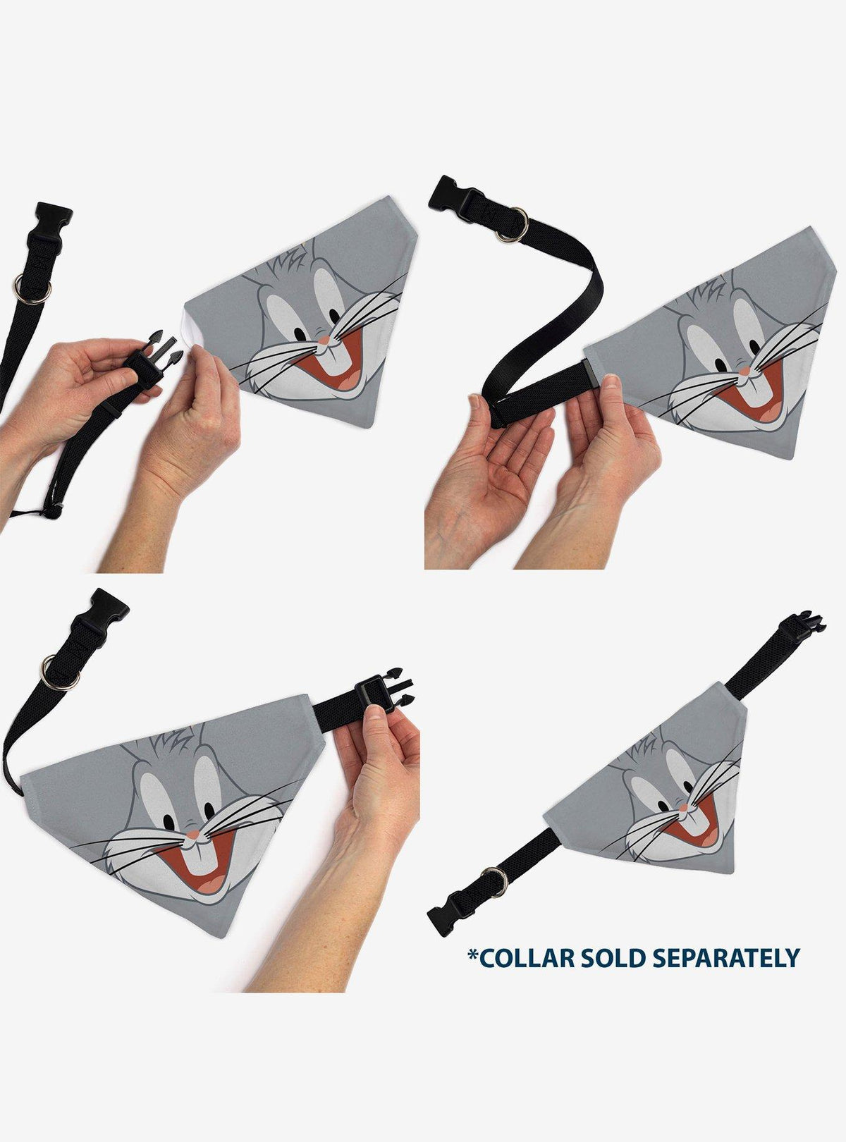 Bandana para mascota Looney Tunes de Bugs Bunny