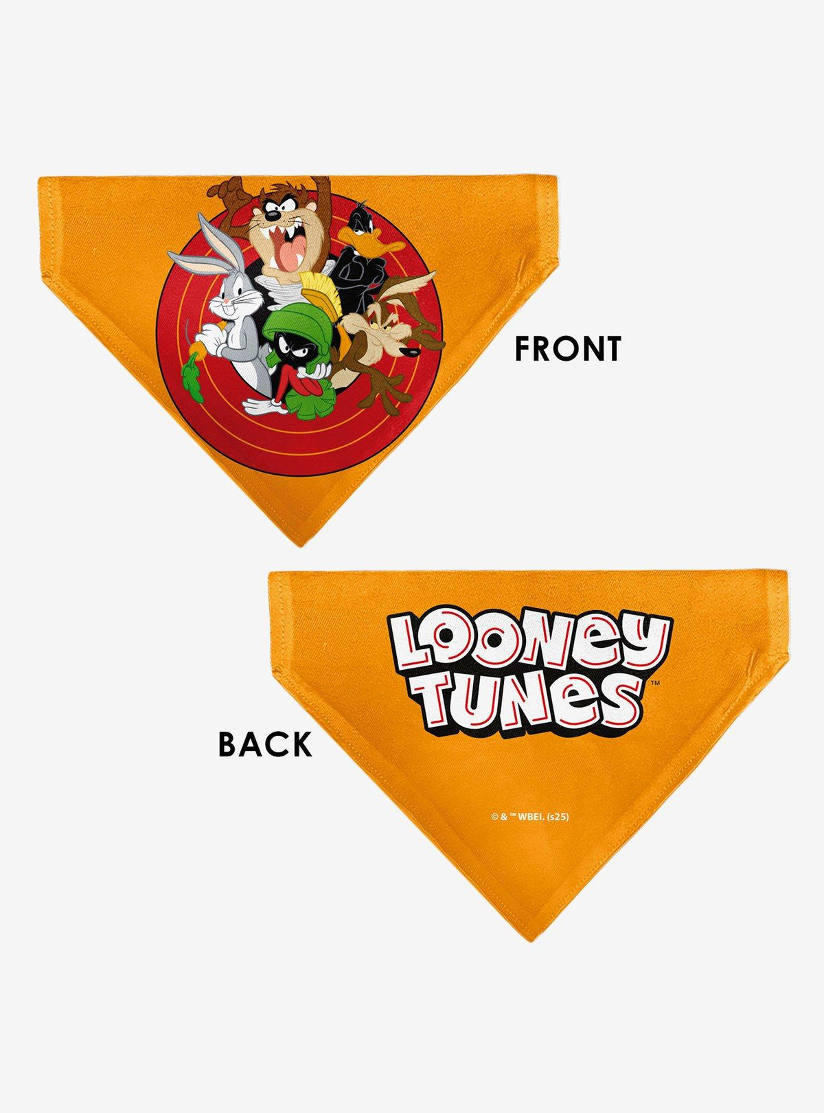 Bandana para mascota Looney Tunes con cinco personajes