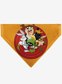 Bandana para mascota Looney Tunes con cinco personajes