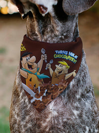 Bandana para mascota The Flintstones: Fred y Barney