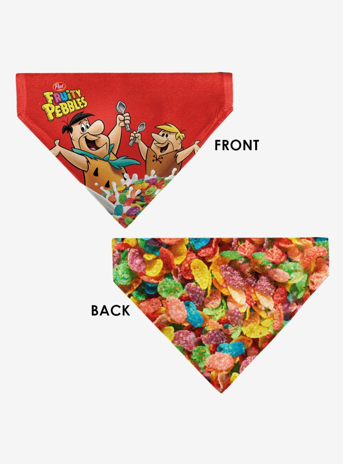Bandana para mascota Los Picapiedra Fruity Pebbles