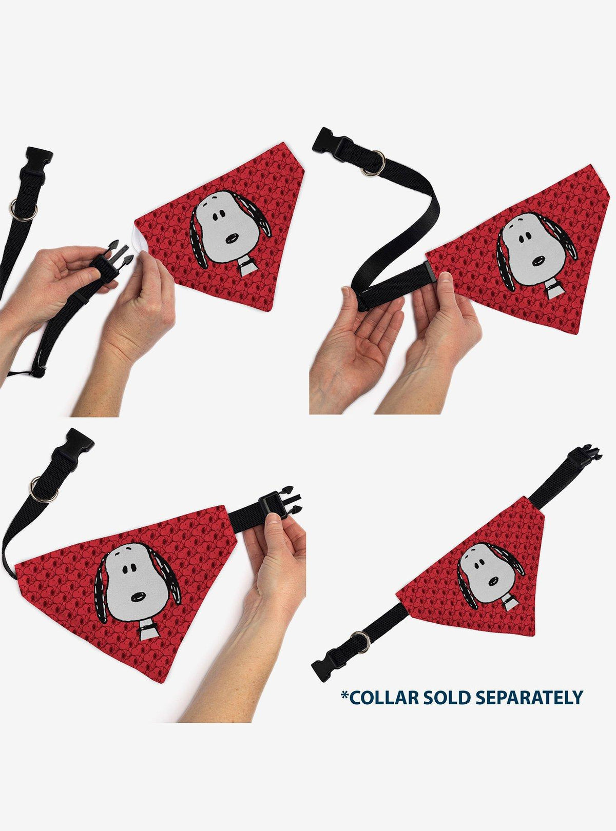 Bandana para mascota Snoopy de Peanuts
